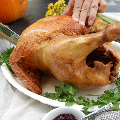 Miniatura 4 de Bayou Classic Olla para freidora de pavo, tapa ventilada, asas remachadas, estante para aves de corral, termómetro, inyector, 42 cuartos de galón
