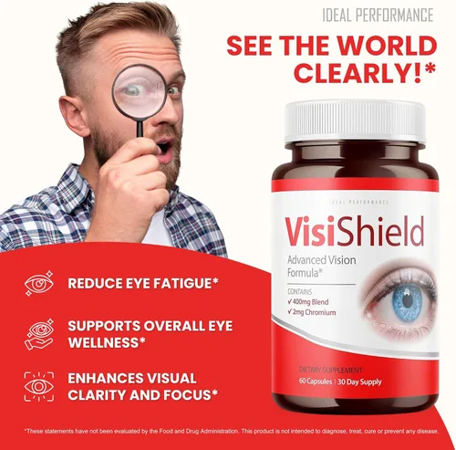Miniatura 3 de Visishield Advanced Vision Formula for Eyes Suplemento Vitaminas (5 unidades)