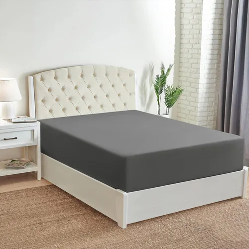 Miniatura 2 de Mellanni Sábana bajera ajustable de bolsillo extra profundo Twin XL – Sábanas de cama de la Colección Icónica con bolsillo profundo de hasta 21 1394