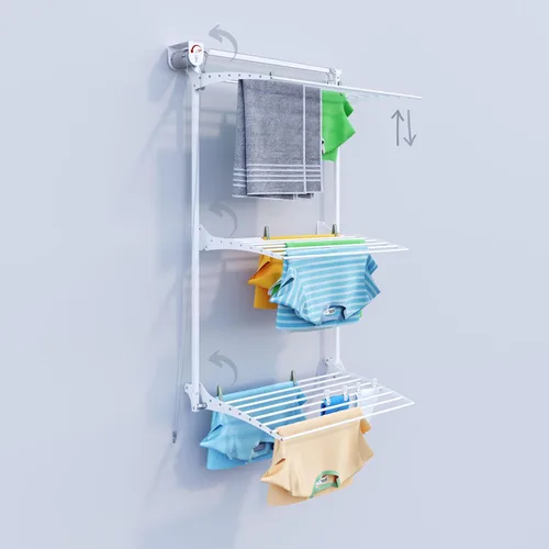 Miniatura 16 de foxydry Aireador vertical de pared de torre para uso en interiores y exteriores (blanco, 59.8 in / 59.8 pulgadas)
