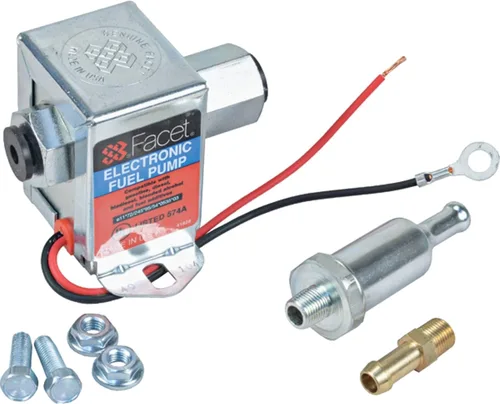 Facet-Purolator FPF-FEP42SV Kit de bomba de combustible de estado sólido 12V, 1.5-4Psi, elevación en seco mínima de 12 pulgadas, 25 Gph Fep42Sv