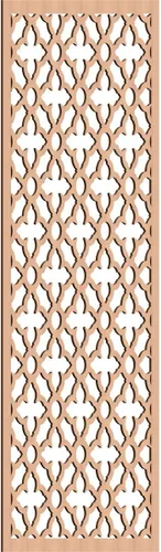 Miniatura 42 de Madison Paneles de pared decorativos de madera con calado, 9 3/8 pulgadas de ancho x 24 3/8 pulgadas de alto x 3/8 de alto, roble rojo rojo (Red Oak)
