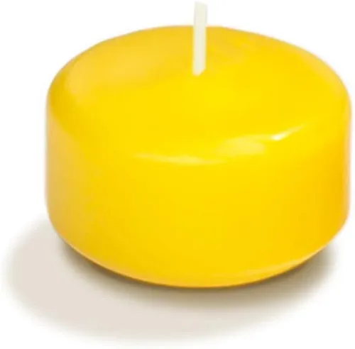 Miniatura 83 de yummi Caja de 18 velas flotantes color rojo rubí de 3 pulgadas