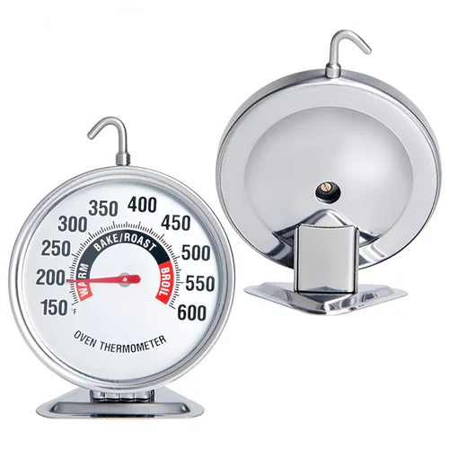 Miniatura 2 de Extra grande termómetro de horno de 3" con dial de fácil lectura Medidor de temperatura preciso de 150-600°F para cocina, horneado, parrilla