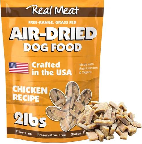 Miniatura 22 de TRMC Real Meat Alimento para Perros Secado al Aire con Carne de Res Real - Bolsa de 2 lb de Alimento para Perros Real Sin Cereales Elaborado