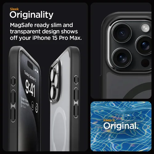 Miniatura 367 de Spigen Funda para iPhone 13 Mini, ultra híbrida MagFit [antiamarilleo] [compatible con Magsafe] - Transparente