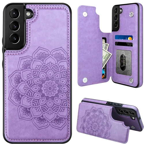 MMHUO Funda protectora para Samsung Galaxy S22 5G (2022), color morado