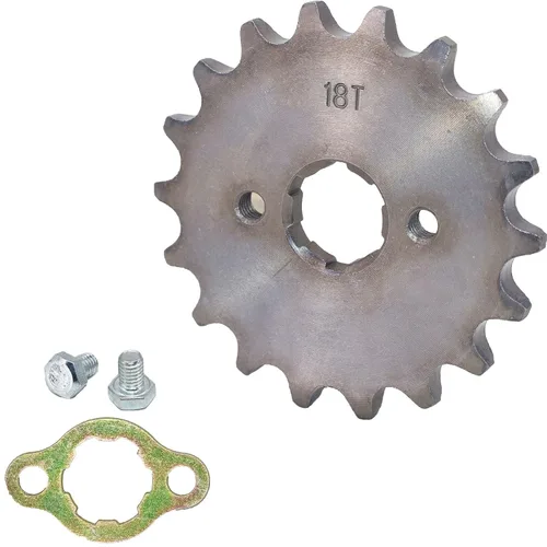 Miniatura 13 de Piñón delantero para motocicleta de 420-10T-0.669 in, se adapta a 50cc 70cc 90cc 110cc 125cc 140cc 160cc Dirt Pit Bike Mini Bike ATV Quad Wheeler