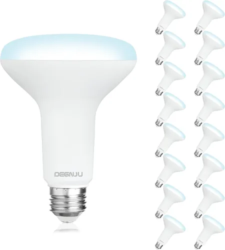 Miniatura 23 de DEGNJU Bombilla LED BR30, Luces de Inundación Regulables para Interiores CRI80 7W Equivalente a 65W 2700K Blanco Suave 650 Lúmenes, 15000 Horas