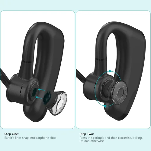 Miniatura 5 de 3X Voyager 5200 - Almohadillas de repuesto de silicona ultra cómodas, con espuma intrauditiva, para Plantronics Ploy Voyager 5200 5220 5210 Series