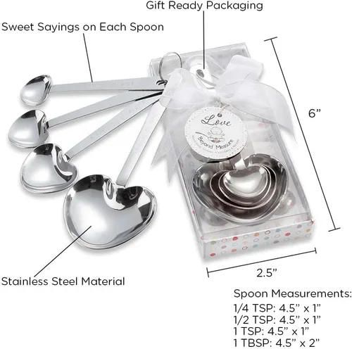 Miniatura 5 de Kate Aspen Measuring Spoons Baby Shower Favor