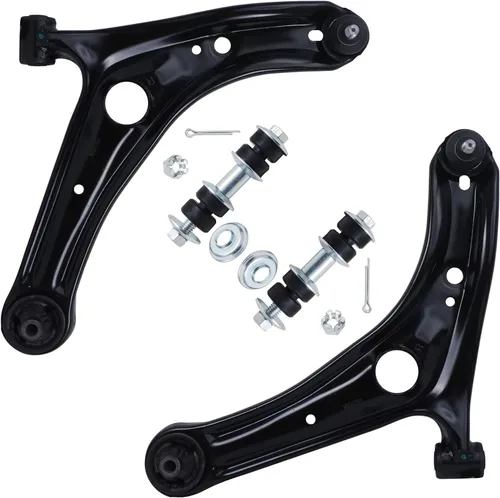 Miniatura 167 de Detroit Axle - Brazos de control superiores traseros para Chrysler 300 Dodge Challenger Charger Magnum, reemplazo del conjunto de brazos de control