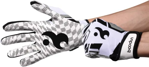 Miniatura 3 de Guantes deportivos de bateo de béisbol/sóftbol súper agarre para adultos y jóvenes Blanco