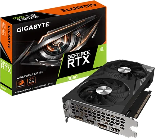 Miniatura 12 de GIGABYTE Tarjeta gráfica GeForce RTX 3060 Gaming OC 12G (REV2.0), 3 ventiladores WINDFORCE, 12 GB 192 bits GDDR6, tarjeta de video GV-N3060