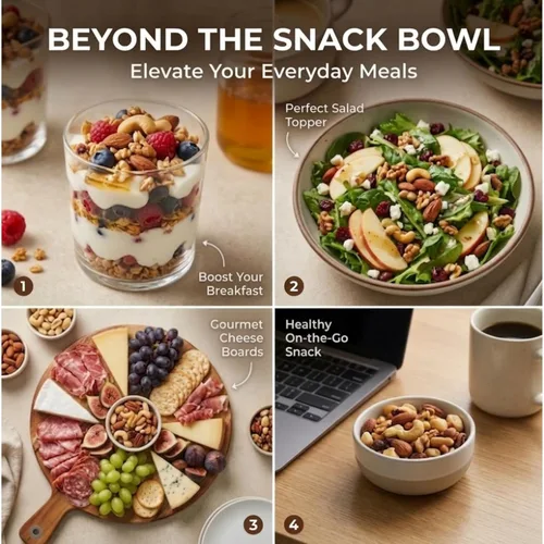 Miniatura 3 de Jaybee's Nueces mixtas sin sal 32 onzas Mezcla de nueces gourmet tostadas de lujo con anacardos, almendras, nueces, avellanas, nueces de Brasil