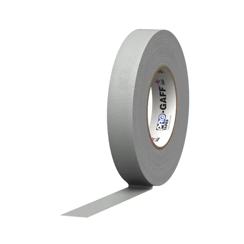 Miniatura 11 de ProTapes Pro Gaff Cinta de Gaffer de tela mate premium de 1 pulgada de ancho con adhesivo de goma, 11 mils de grosor, 55 yardas de longitud
