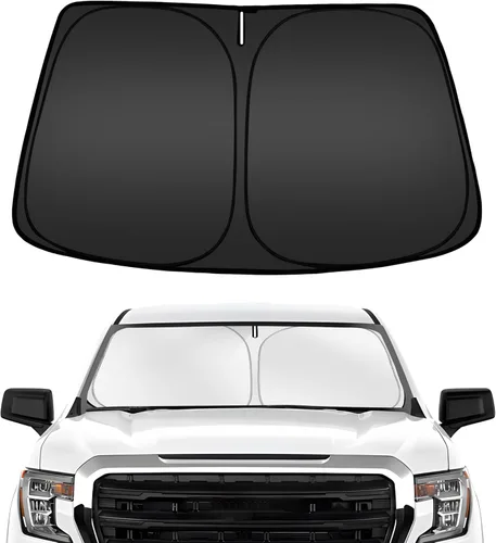 Miniatura 23 de ARISMOTOR - Parasol plegable para parabrisas para Honda Civic 11.ª generación 2022-2025 2026, protector de visera de sol personalizado para ventana
