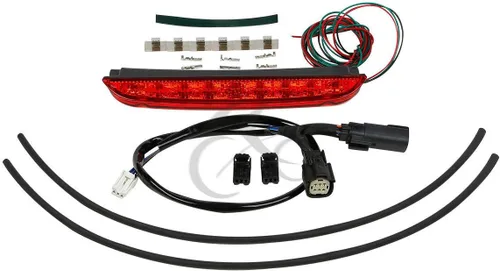 TCT-MOTORPARTS Luz de freno trasera LED para Harley Air Wing Touring Road King FLHR 2014-2024 Street Electra Glide Ultra Classic FLHTCU FLHTK FLHX