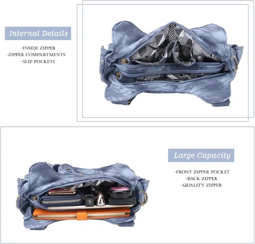 Miniatura 5 de Angel Barcelo Bolsos de cuero sintético para mujer, bolso de hombro, a la moda, bolsas para niñas