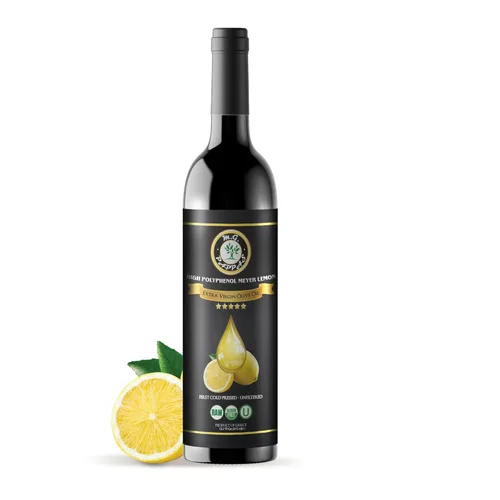 Miniatura 11 de M.G. PAPPAS Aceite de oliva extra virgen infundido con albahaca rico en polifenoles - Aceite de oliva griego prensado en frío y sin filtrar - Alto