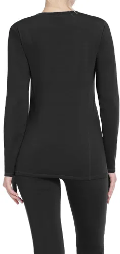 Miniatura 3 de Conjunto de ropa interior térmica para mujer, capa base deportiva, para invierno, cálido, largo, ropa de compresión para clima frío, para esquí
