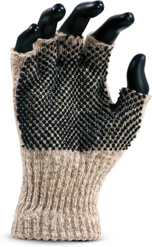 Fox River Guante de agarre unisex sin dedos, tweed marrón