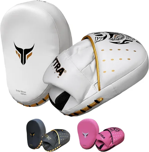Miniatura 8 de Mytra Fusion Boxing Pads - Focus Mitts MMA Muay Thai Boxing Mitts for Kickboxing Training and Martial Arts