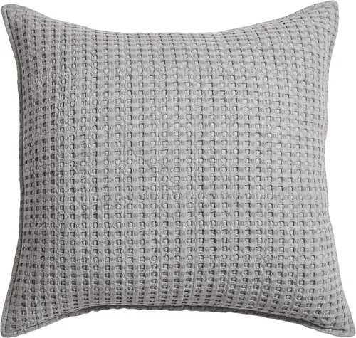 Miniatura 18 de Levtex Home - Mills Waffle Taupe - Almohada decorativa (12 x 24 pulgadas) - Waffle - Taupe
