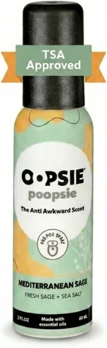 Miniatura 9 de Oopsie Poopsie Aerosol para inodoro, artículos esenciales de viaje, cada uno hasta 300 usos, desodorante de olor de baño con aceites esenciales