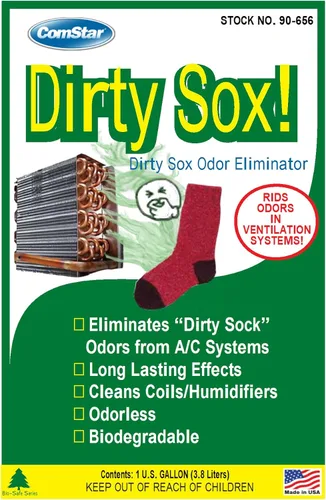 Miniatura 3 de Dirty Sox, pequeño sistema de aire acondicionado neutralizador de olores y limpiador con un potente spray que elimina la suciedad, la suciedad