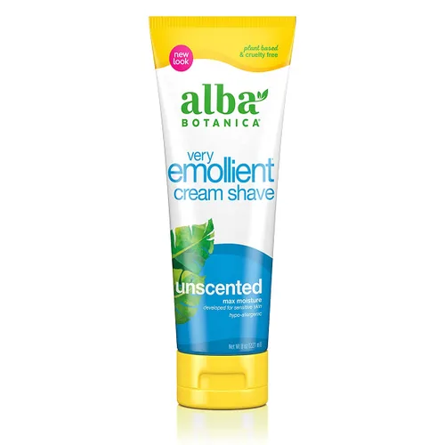 Miniatura 8 de Alba Botanica Crema para rasurar muy emoliente, Mango Vainilla, 8 oz