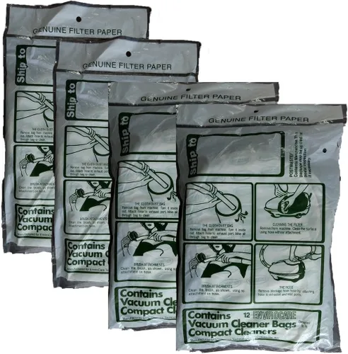Miniatura 5 de EnviroCare Bolsas de repuesto para aspiradora hechas para adaptarse a recipientes Tristar y compactos, paquete de 12