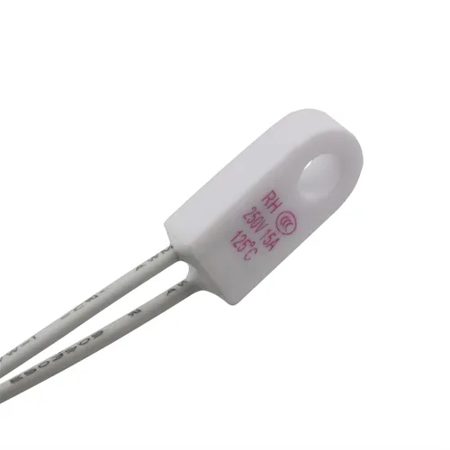 Miniatura 5 de 4 unids 257.0 °F Protector de sobretemperatura Fusible de cerámica Fusible térmico Circuito limitador de temperatura Corteos Fusible térmico