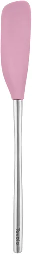 Miniatura 19 de Tovolo Flex-Core - Espátula con mango de acero inoxidable, cabeza de silicona resistente al calor y libre de BPA, segura para sartenes de hierro