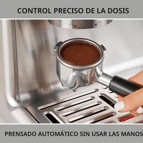 Miniatura 3 de Máquina de Espresso Kenmore - Cafetera Automática con Prensador Automático, Limpieza Automática, Vaporizador de Leche y Espumador, Molinillo