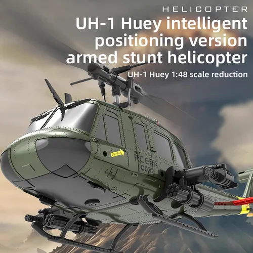 Miniatura 3 de 315MM UH-1 Helicóptero de Control Remoto para Adultos Experto 6CH C032 RC Heli Mantener Altitud Motor Sin Escobillas/Posicionamiento de Flujo