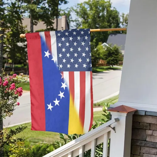 Miniatura 28 de Bandera de las Bahamas de Estados Unidos para el jardín, 12 x 18 pulgadas, pancartas verticales, cartel de doble cara para decoración del hogar