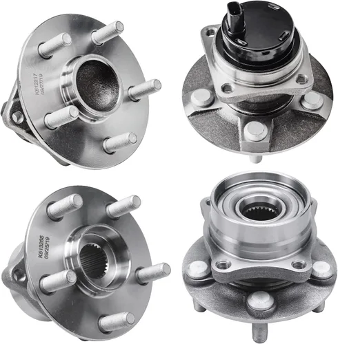 Miniatura 299 de Detroit Axle - Kit de nudillos de dirección delantera izquierda para Ford Edge Lincoln MKX 07-10, cojinete de rueda del lado del conductor, nudillo