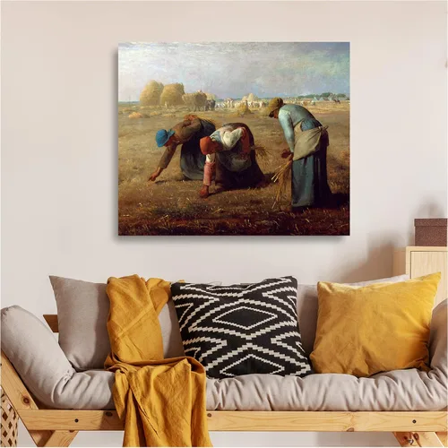 Miniatura 550 de A&T ARTWORK Campo de trigo con cipreses de Van Gogh Las reproducciones de arte clásico mundial, impresiones en lienzo giclée para decoración