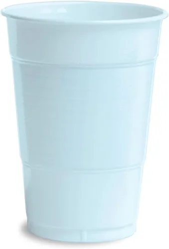Miniatura 2 de Creative Converting Vasos de plástico prémium de 16 onzas, 20 unidades (paquete de 1), azul pastel