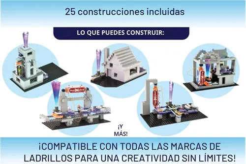 Miniatura 8 de Snap Circuits BRIC: Estructuras Kit de exploración de módulo y electrónica Más de 20 proyectos de matriz y módulo Manual de proyecto a