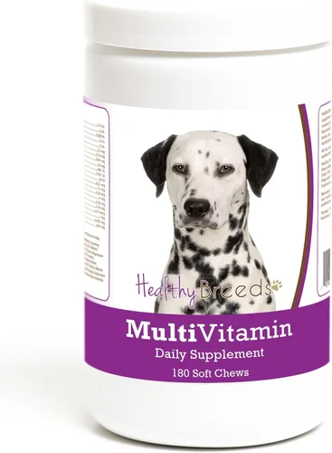 Miniatura 154 de Healthy Breeds Bulldog francés multivitamínico suave masticable para perros 180