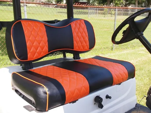 Miniatura 14 de Huskey - Fundas de asiento delantero y trasero para carrito de golf compatibles con modelos Yamaha G29 Drive & Drive 2 2007 en adelante, ajuste Rojo