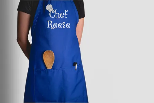 Miniatura 6 de Hecho en los EE. UU. Delantal Premium Bordado Personalizado para Adultos para Hombres Mujeres Día del Padre Día de la Madre Cocina Barbacoa Parrilla