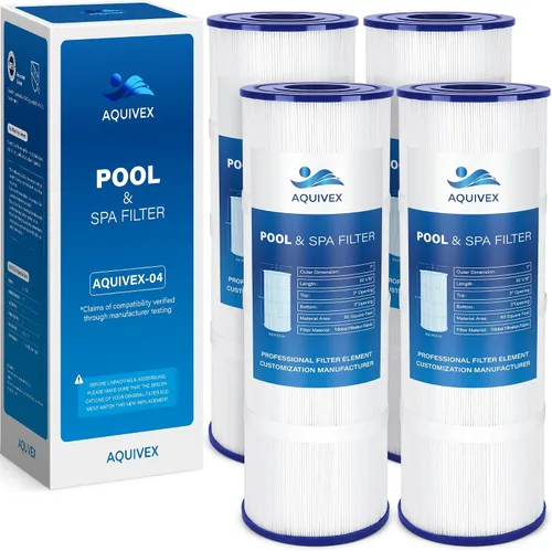 Cartuchos de filtro de piscina CCP320, compatibles con Pentair Clean & Clear Plus 320, Pentair 160340, 178580, R173573, Pleatco PCC80-PAK4, Unicel