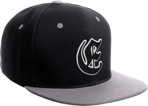 Miniatura 1412 de Daxton Gorra clásica con visera de billete plano con letras del alfabeto inglés antiguo de la A a la Z