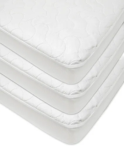 Miniatura 7 de American Baby Company Protector de colchón impermeable ajustable para minicuna de 38" x 24" - Acolchado, silencioso, suave y transpirable Pack n 1