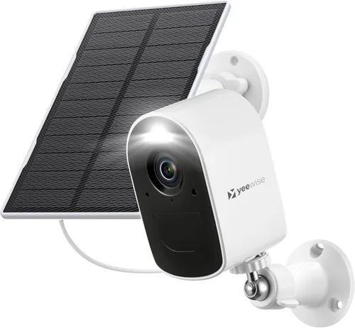 Miniatura 10 de yeewise Cámaras de seguridad solar WiFi6 inalámbricas para exteriores, sistema de seguridad para el hogar QHD 2K, kit de 4 cámaras, WiFi de 2.4 y 5