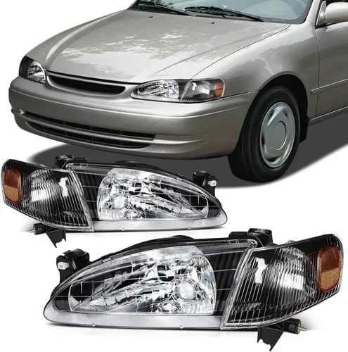 Miniatura 39 de Ensamble de faros SCITOO Compatible con 2010-2014 para Subaru Legacy 2010-2014 para Subaru Outback Faros con lente transparente y carcasa cromada