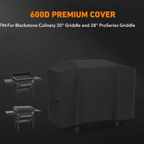 Miniatura 4 de Cubierta de poliéster 600D compatible con parrilla Blackstone Culinary de 30" 1901 1934 2092 2163 compatible con parrilla Blackstone ProSeries